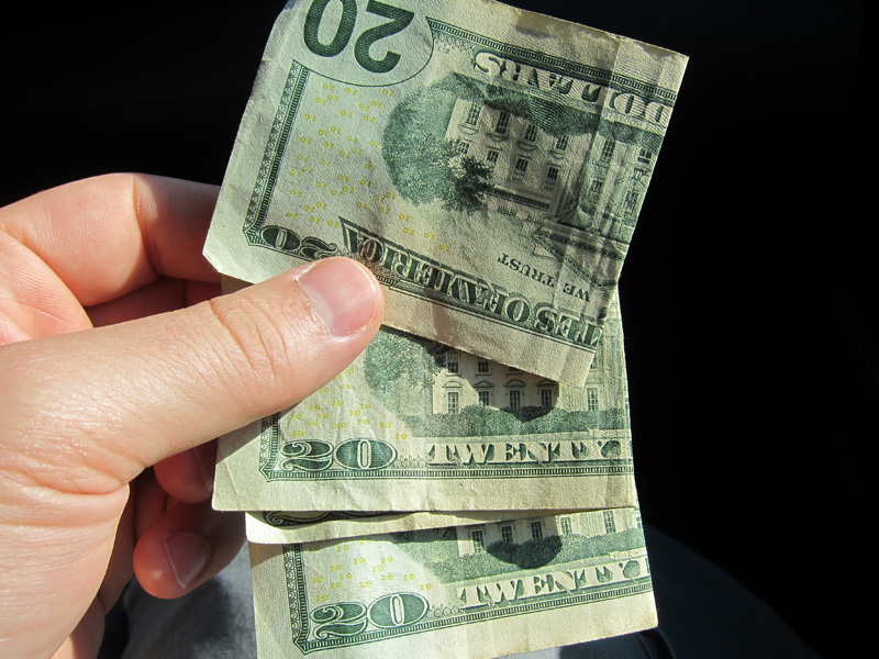 Look at the cash we found! (or did we?)