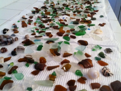Our sea glass collection