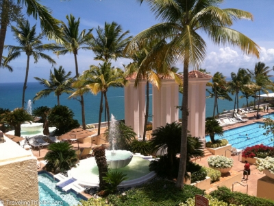 Beautiful grounds of El Conquistador 