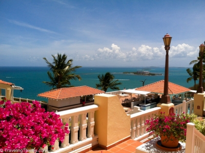 Beautiful grounds of El Conquistador - reminiscent of an Italian villa