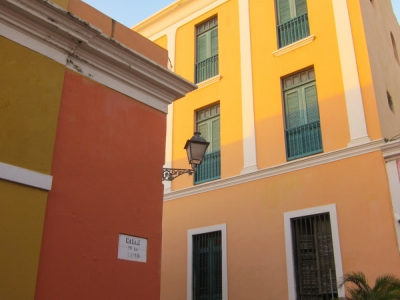 Our street in old san juan 